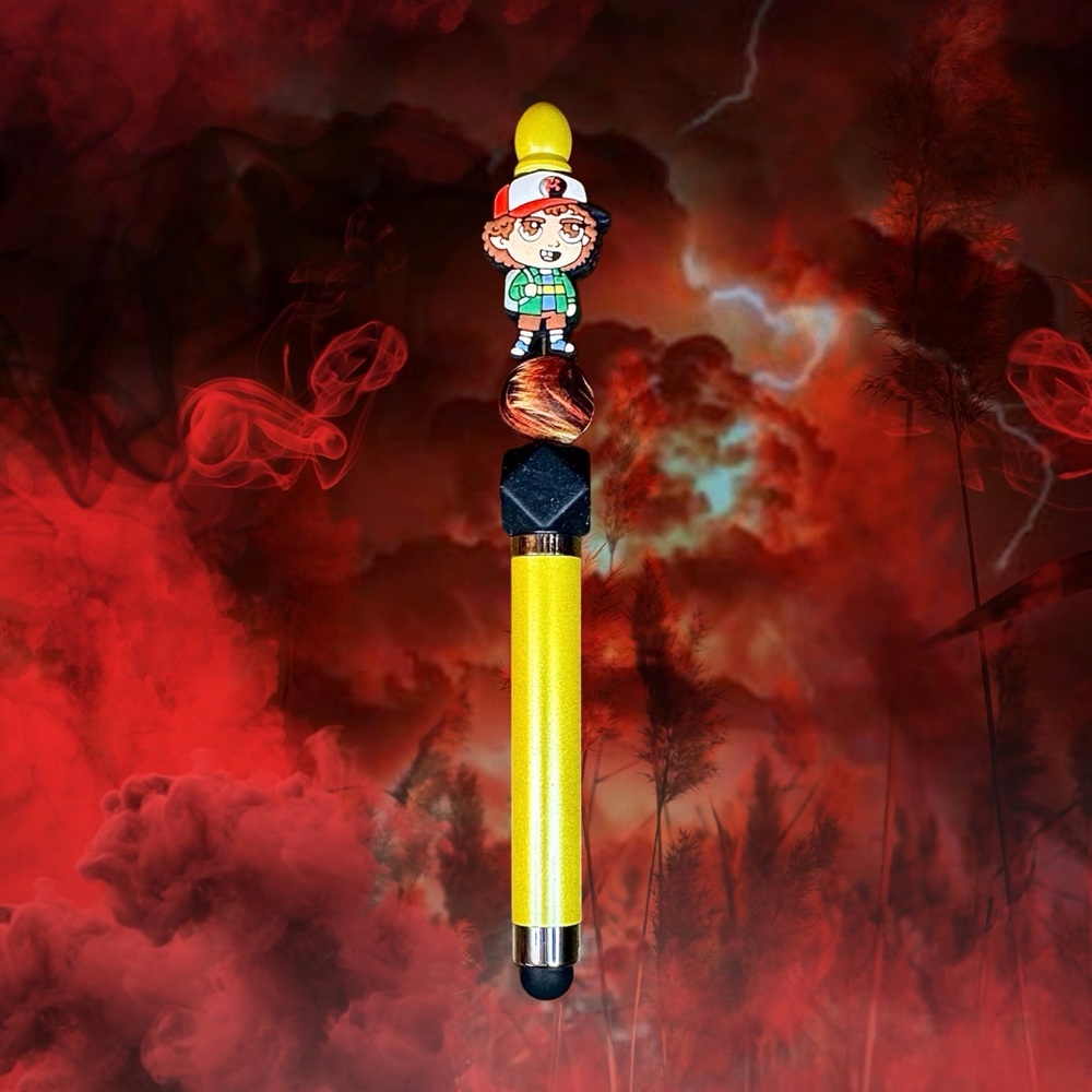 Stranger Things Dustin Henderson Beaded Stylist & Pen